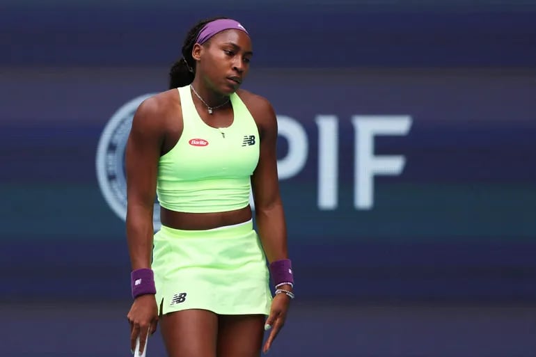 Coco Gauff se va de Miami a manos de la francesa Garcia, Cerúndolo cae en tercera ronda – Tenis