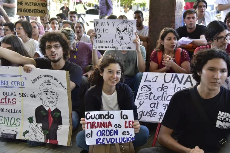 Arancel Cero: Estudiantes reclaman a las autoridades que no dan respuestas ante falta de garantías