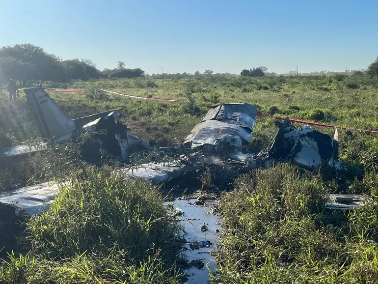 Cae avioneta en el Chaco y confirman al menos un muerto