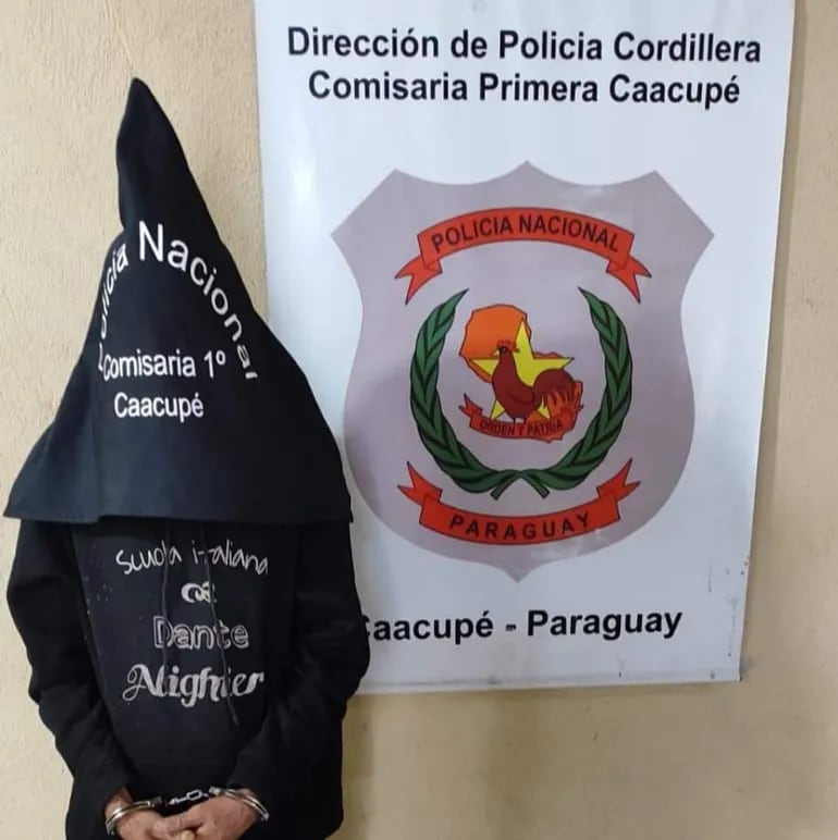 Detienen a joven que causaba zozobra en Caacupé