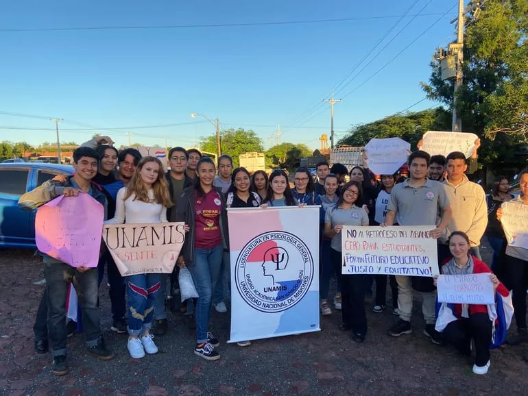 Estudiantes universitarios de Misiones también piden garantías para “Arancel 0”