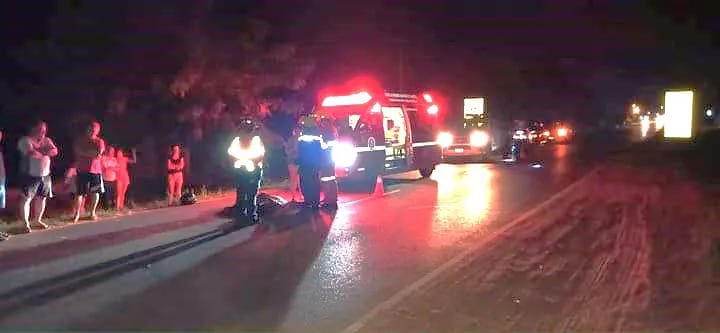 Motociclista fallece tras embestir contra un camión en el ramal Carapeguá-Nueva Italia