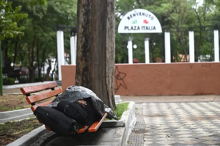 Plaza Italia: inseguridad se apodera del lugar de nuevo