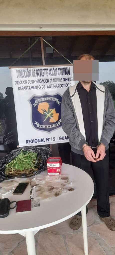 Allanamiento policial desarticula red de tráfico de drogas