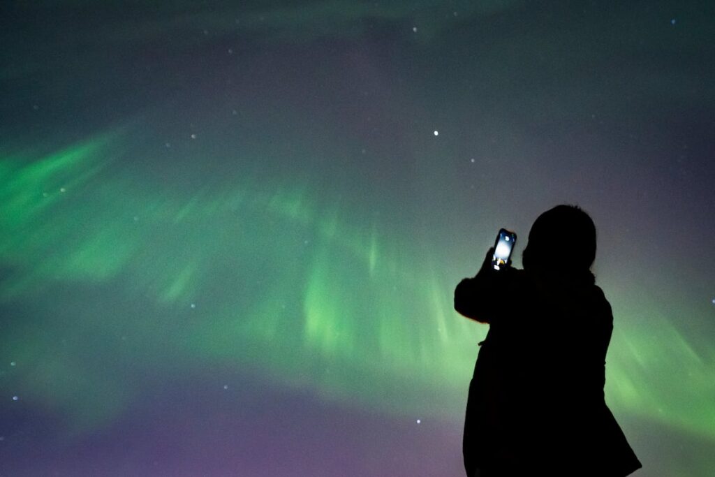 Maravillas del cielo: la aurora boreal en América del Norte.