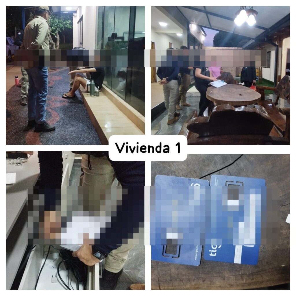 Operativo policial desarticula red de robo bancario en Areguá.