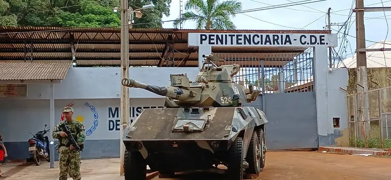 Reo escapa por segunda vez de la penitenciaría de Ciudad del Este