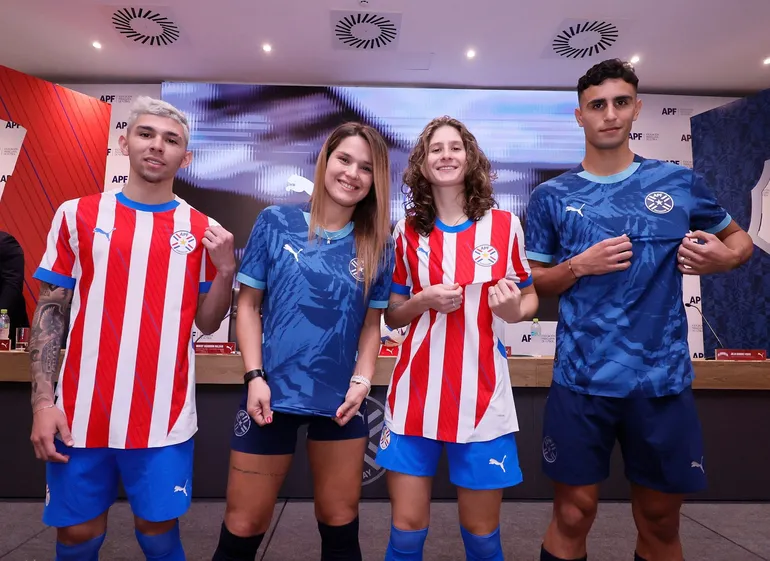 “¡Listos para volver a hacer historia!”: La selección paraguaya presentó la nueva camiseta – Selección Paraguaya