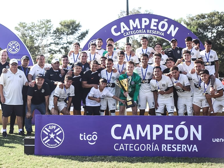 Olimpia es campeón del torneo Apertura 2024 de la Categoría Reserva – Olimpia