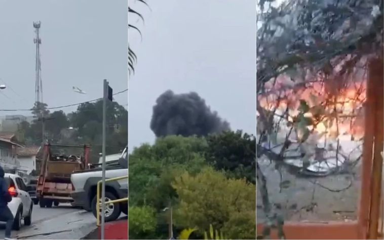 URGENTE: Accidente aéreo en Vinhedo (SP)