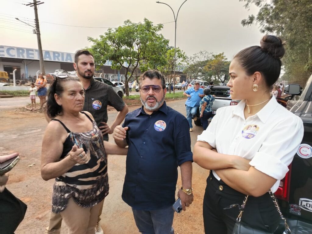 Caravana de la Victoria de Carlos Bernardo en Ponta Porã