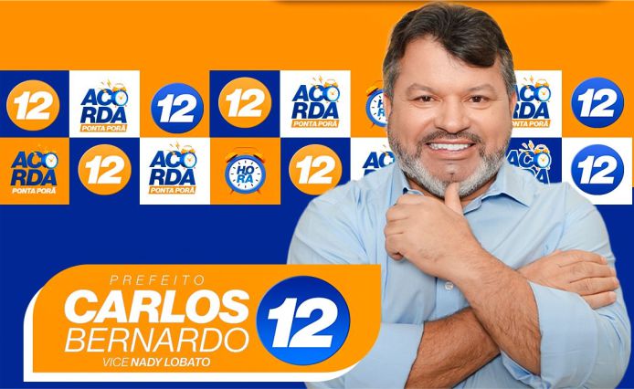 Carlos Bernardo está causando una impresión notable en la corrida electoral en Ponta Porã.