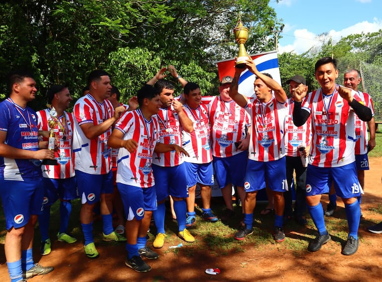 Monarcas del torneo del CPDP en Coronel Oviedo – Polideportivo