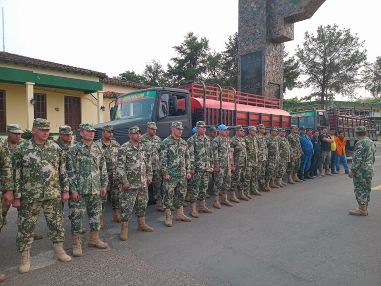 Operativo “Y jeroja II”: otro contingente con agua potable parte rumbo al Chaco