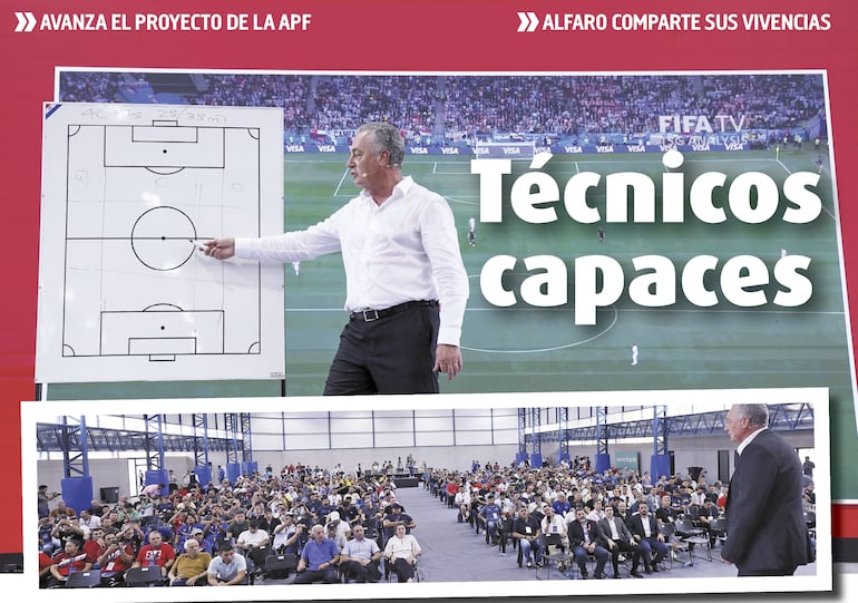 Alfaro compartió sus vivencias – Fútbol