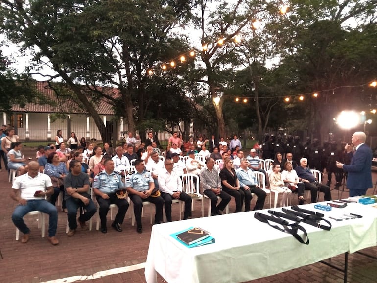 Crean la Policía Municipal de Yaguarón, para fortalecer la seguridad en la zona