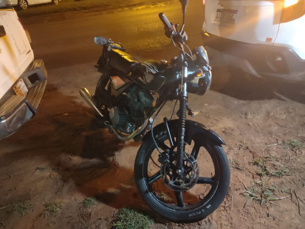 Fatal accidente en Itauguá deja un motociclista fallecido