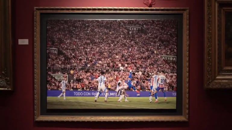 ¡El golazo de chilena de Tonny Sanabria será expuesto en el Museo Nacional de Bellas Artes! – Selección Paraguaya