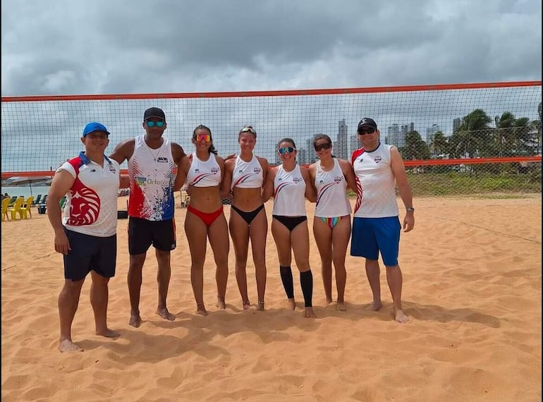Vóley playa: Pretemporada en Brasil, con miras al Panamericano Junior