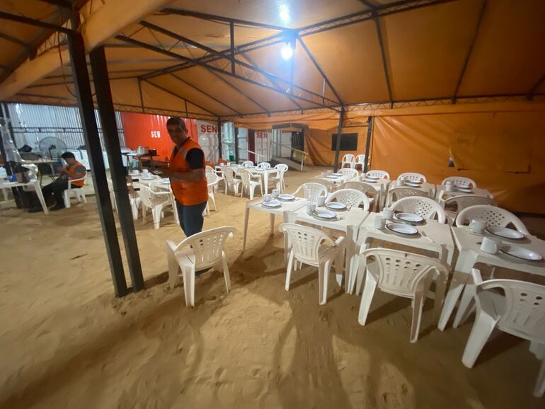 SEN habilitó albergue en la Costanera ante inminente llegada del frío