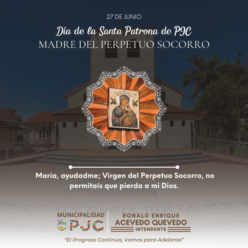 PJC: Fiesta en Pedro Juan Caballero Celebrando a Su Santa Patrona Hoy