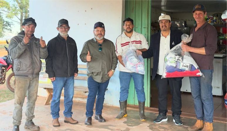 Autoridades visitan el asentamiento Dorcelina Folador en Ponta Porã para escuchar demandas de la comunidad