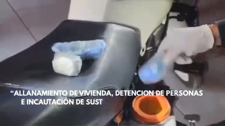 Allanamiento policial en Villarrica captura narcotraficante y confisca drogas