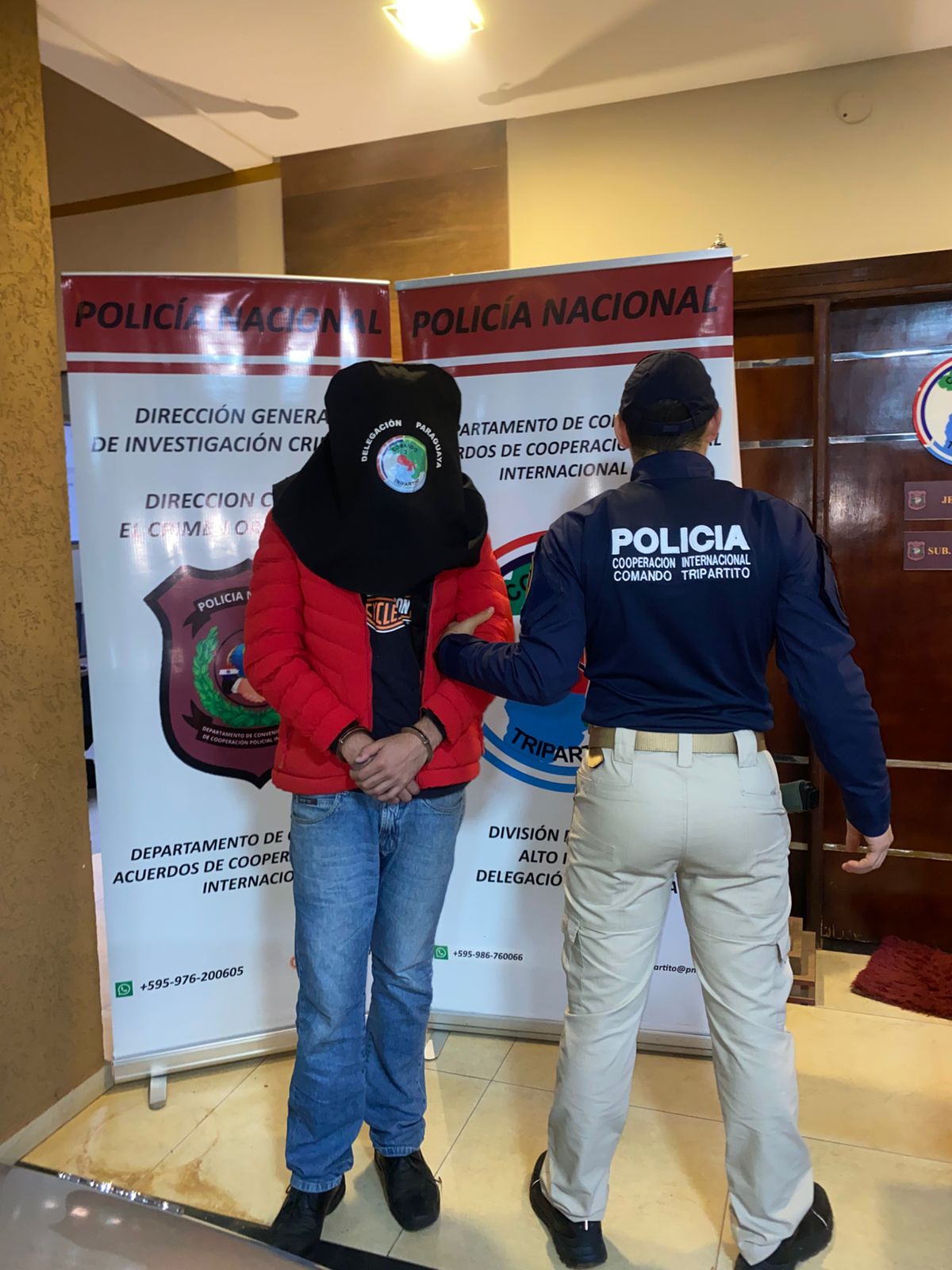 Aprehensi贸n de brasile帽o con billetes falsos en Ciudad del Este Aprehensi贸n de brasile帽o con billetes falsos en Ciudad del Este