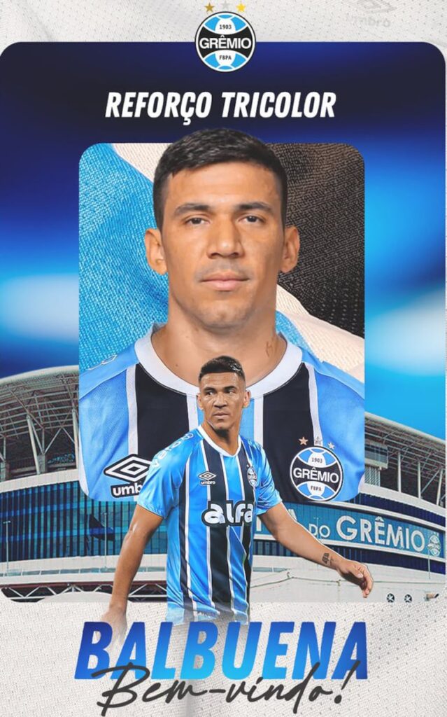 Gremio presenta a Fabián Balbuena