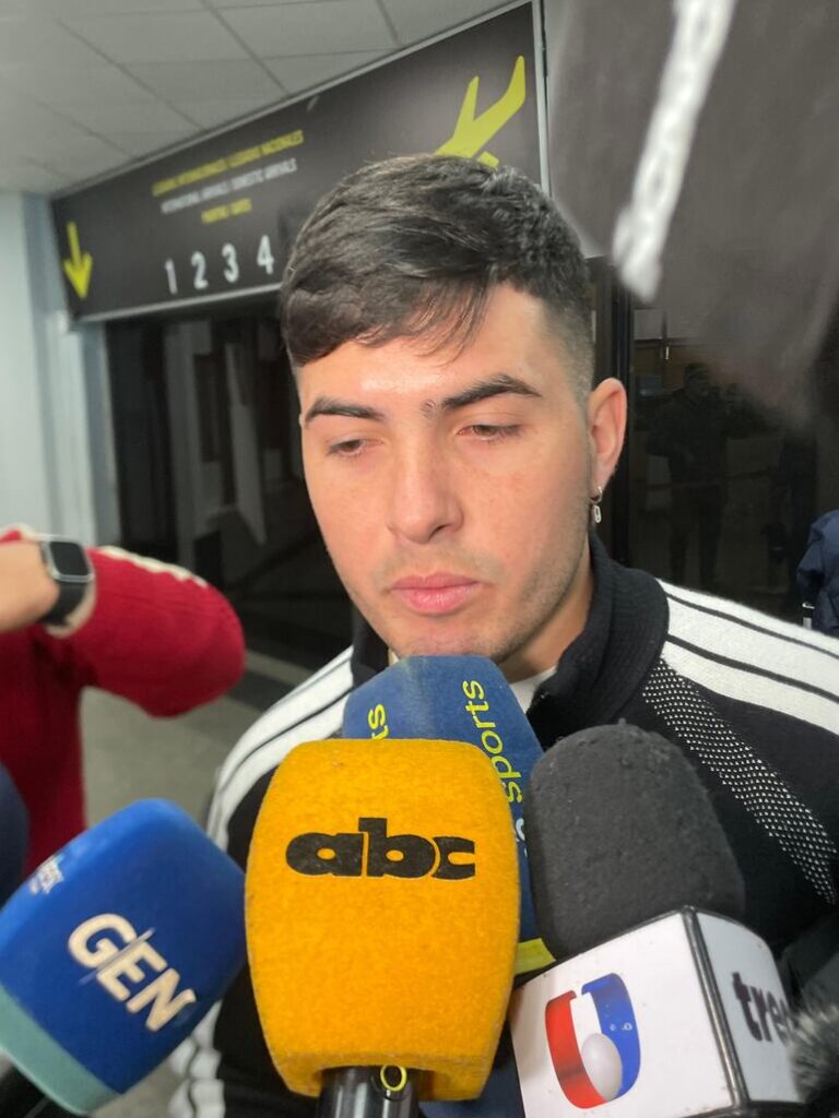 Ignacio Aliseda llegó al país para sumarse a Cerro Porteño