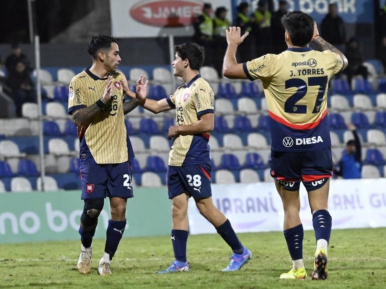 La formación de Cerro Porteño para enfrentar a General