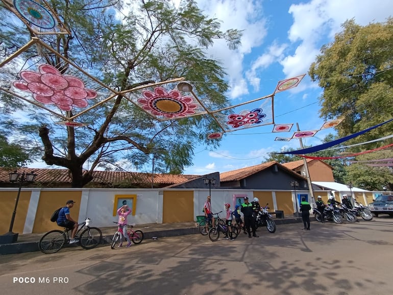 Ñandutí Tour de ciclistas por los 297 años de Itauguá