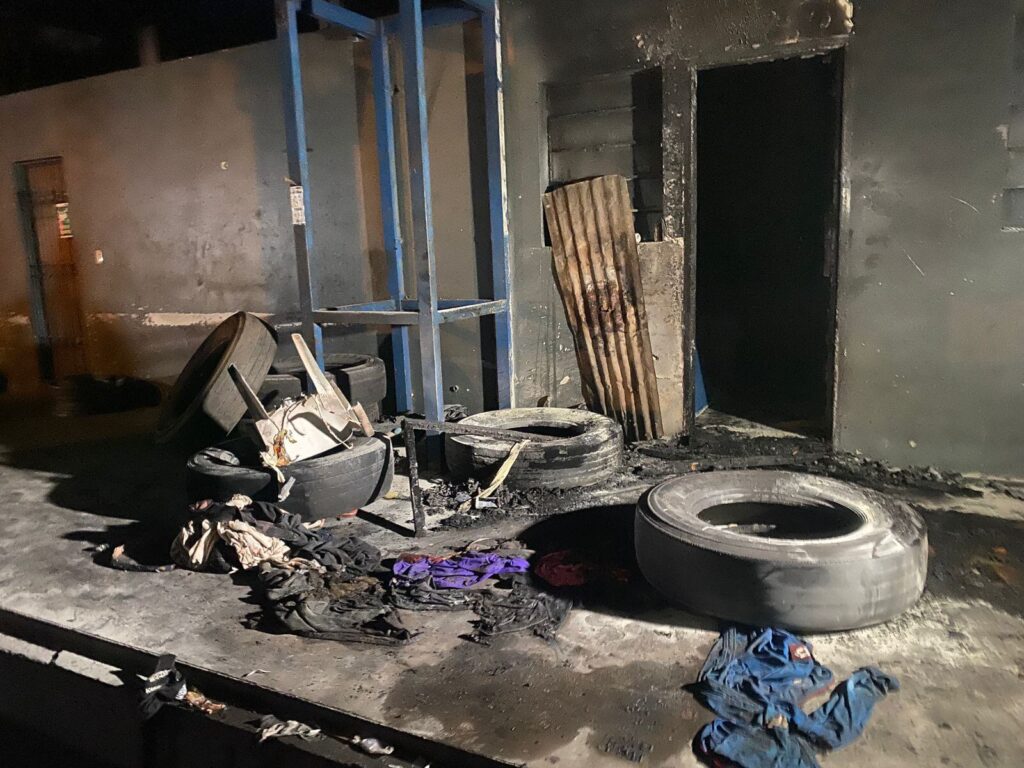 Principio de incendio en la Estación de Buses de Asunción fue controlado a tiempo