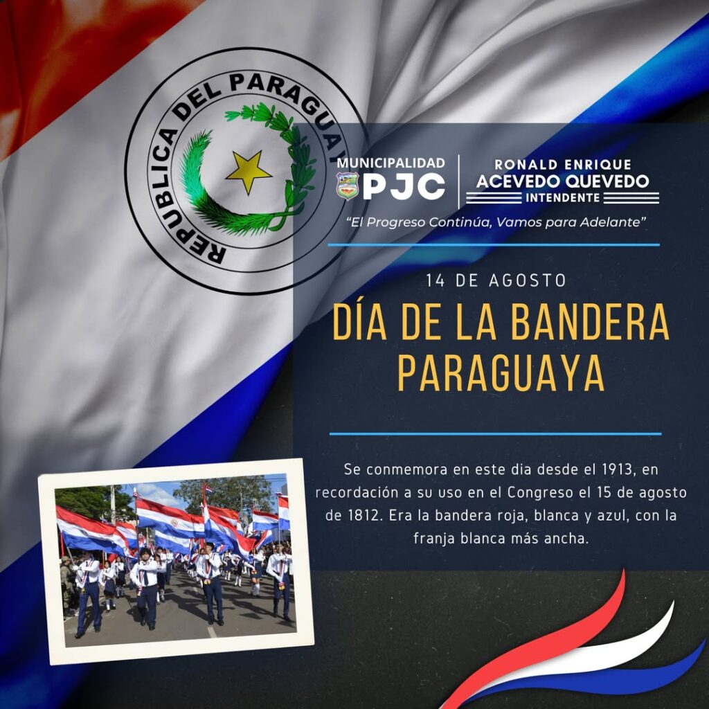 PJC: Título: El simbolismo de la bandera en rojo blanco y azul