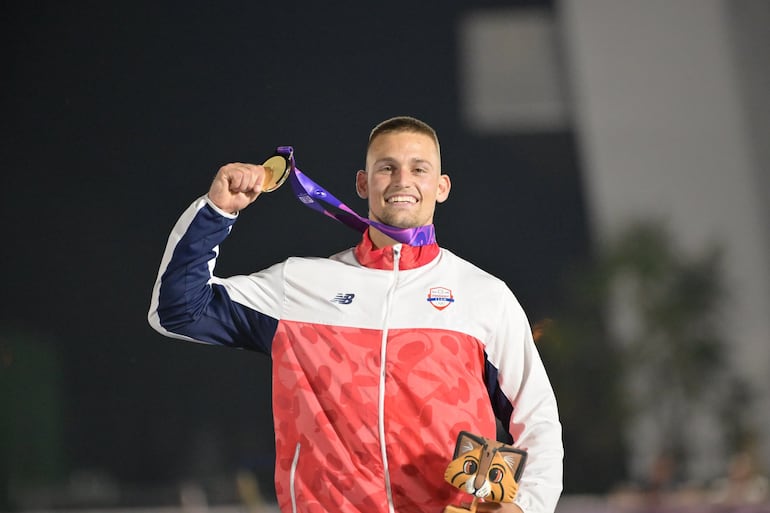 Atletismo: Lars Flaming, oro y récord en lanzamiento de jabalina
