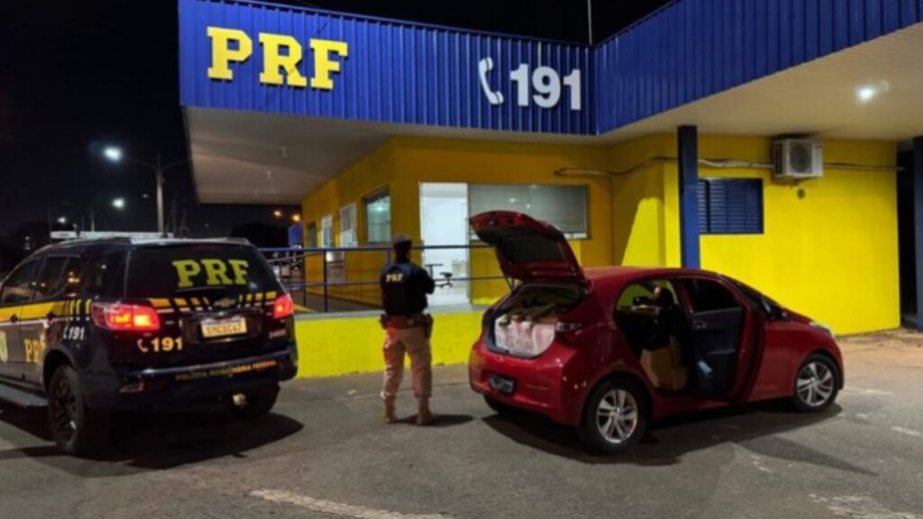 Homem é preso com carro recheado de drogas que buscou em Ponta Porã