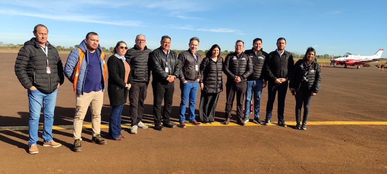 Verifican aeropuerto de Encarnación para recibir al primer vuelo comercial internacional