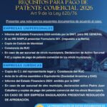 PJC: Requisitos para el Pago de Patente Comercial 2026 para Contribuyentes