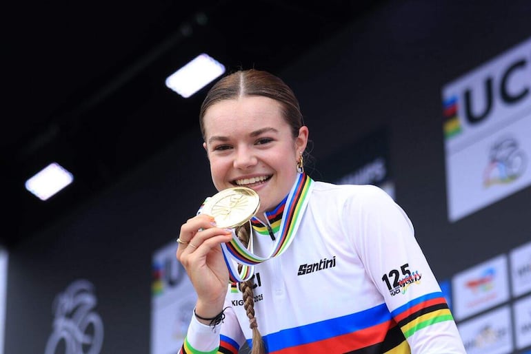 Ciclismo junior: Megan Arens, campeona mundial
