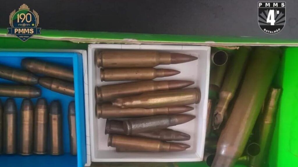Polícia Militar prende homem por furto e mulher por receptação e posse irregular de munições em Ponta Porã