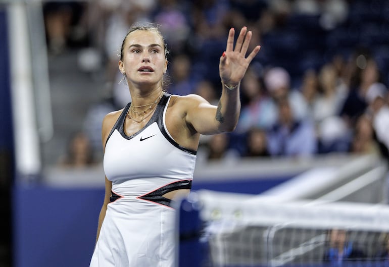 Sabalenka no deja margen a la española Bucsa