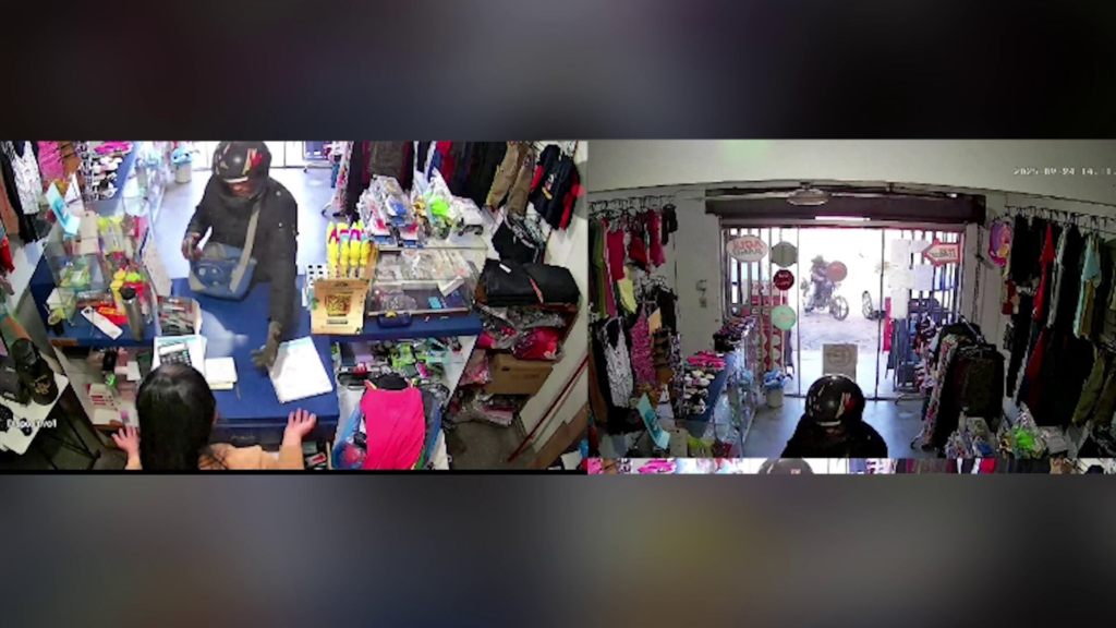 Vídeo: asaltante alegó que robaba para pagar operación y agradeció a la víctima por “colaborar”