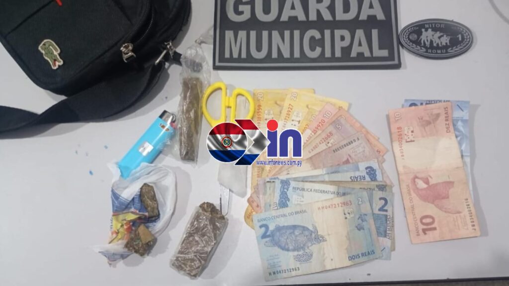 GCMFron apreende menor vendendo drogas em praça de Ponta Porã
