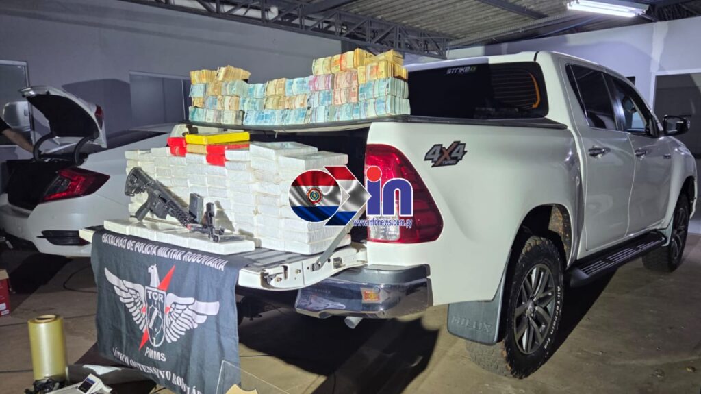 Homem de 36 anos é preso em Ponta Porã com armas, drogas e R$ 1 milhão em dinheiro vivo