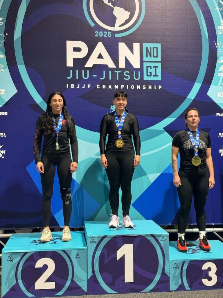 Jiu-Jitsu: Pamela Bóveda conquista oro en EE.UU.