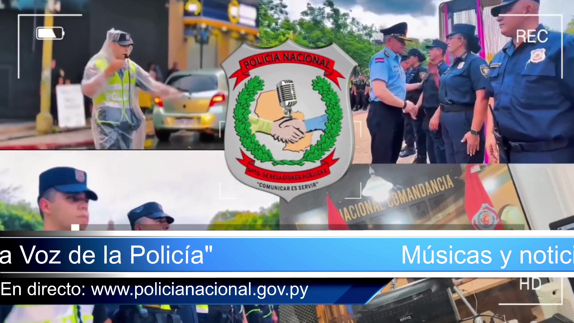 Músicas y noticias en vivo: La voz de la Policía