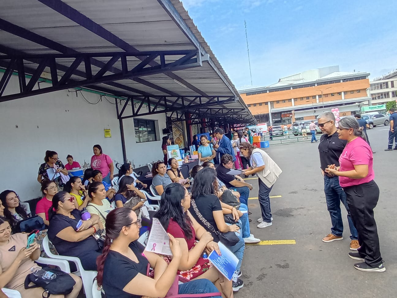 Actividad en el Shopping